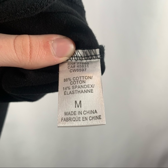 NWT Chaser Cold Shoulder Bodycon Dress in Black‎ Size Medium - Picture 6 of 7